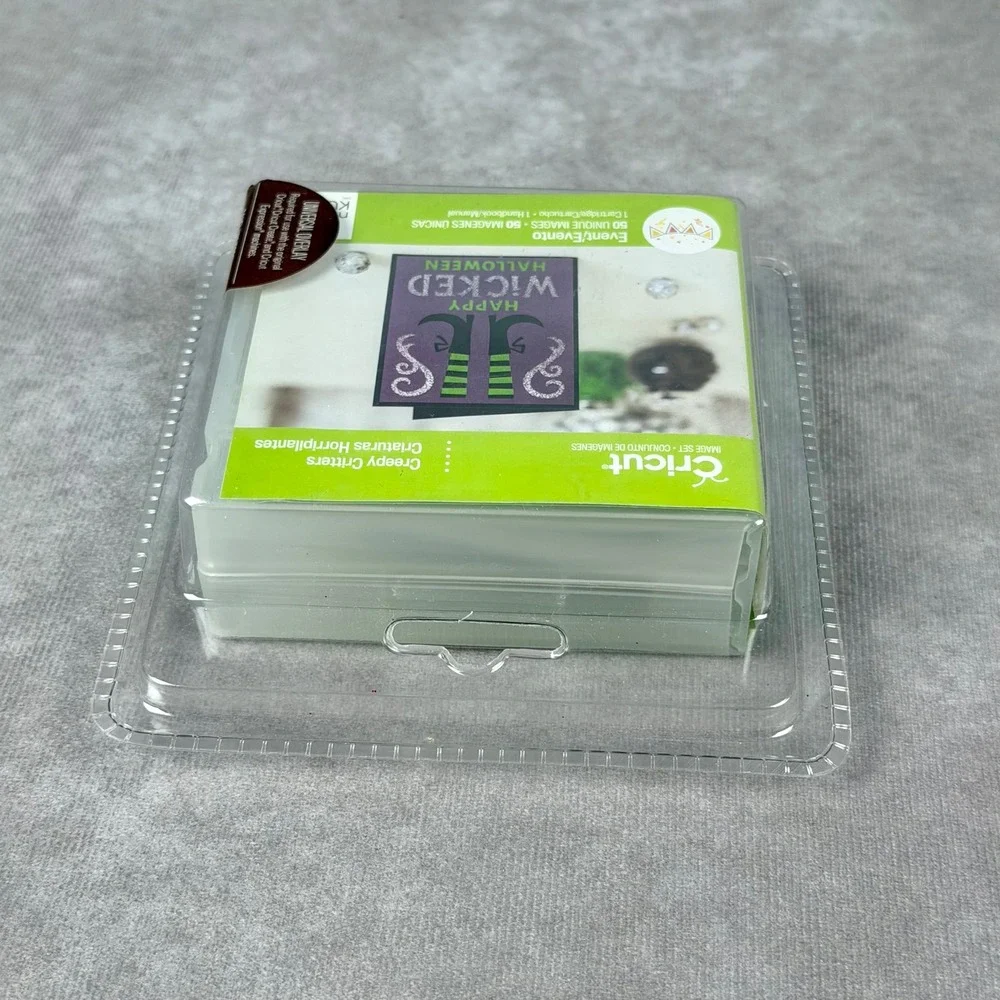 Cricut Creepy Critters Halloween Image Set Cartridge 50 Images NEW IN BOX